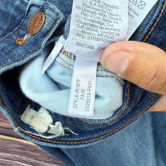 Pre-Owned Madewell Roadtripper Skinny jeans size P26 - Picture 3 of 5